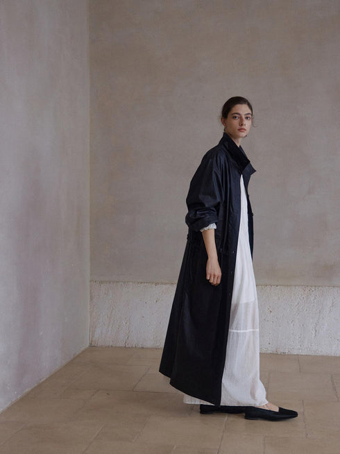Silhouette Cinch Coat